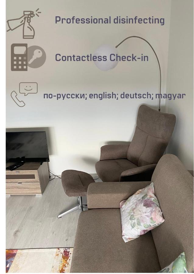 Panorama View Apartment In City Center Hévíz Kültér fotó